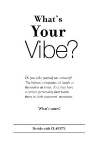 What is Your Vibe? - Decide with Clarity