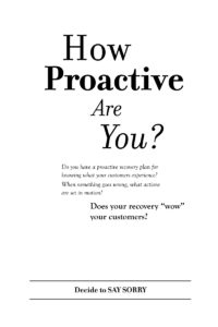How Proactive Are You?