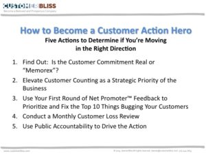How to Become a Customer Action Hero